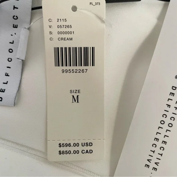 Anthropologie Delfi Collective Bijou & Joya Crop Top Mini Skirt Set NWT - Picture 10 of 16